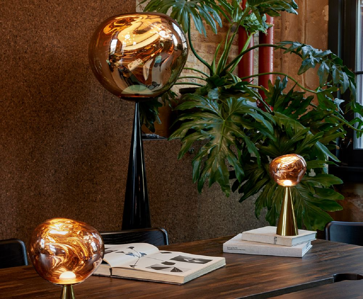 Tom Dixon  Melt Cone Fat Table Small LED - Tischleuchte 
