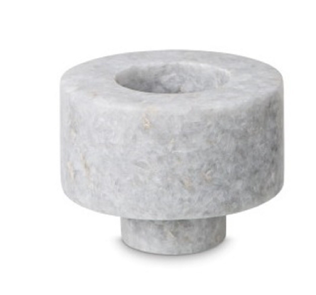 Tom Dixon Stone Stacking Candleholder - Kerzenhalter Set - Weiss