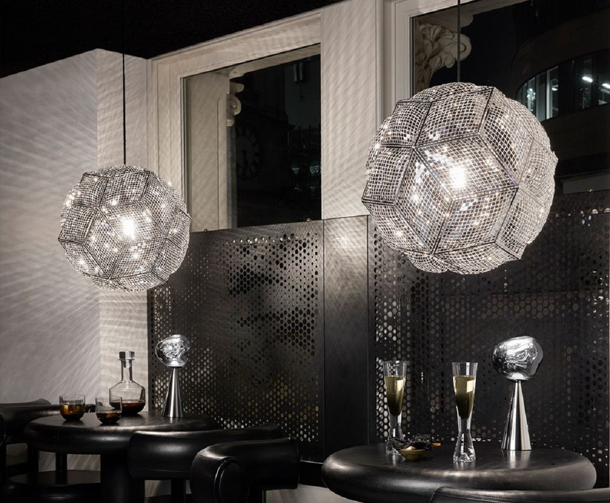 Tom Dixon  PUFF PENDANT SYSTEM ROUND TRIO - Pendelleuchte