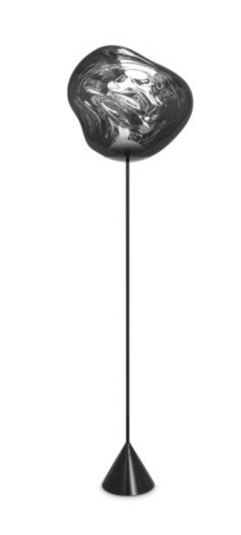 Tom Dixon Melt Cone Slim Floor LED - Stehleuchte - Silber
