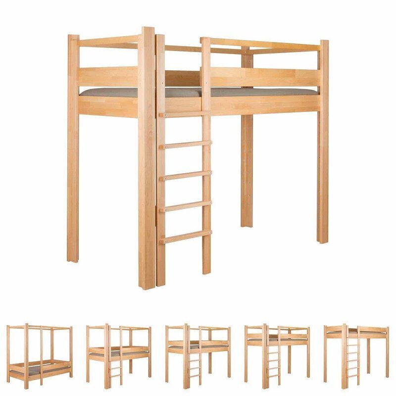 De Breuyn Debe Destyle Basisbett B Leiter Seitlich - Buche Natur