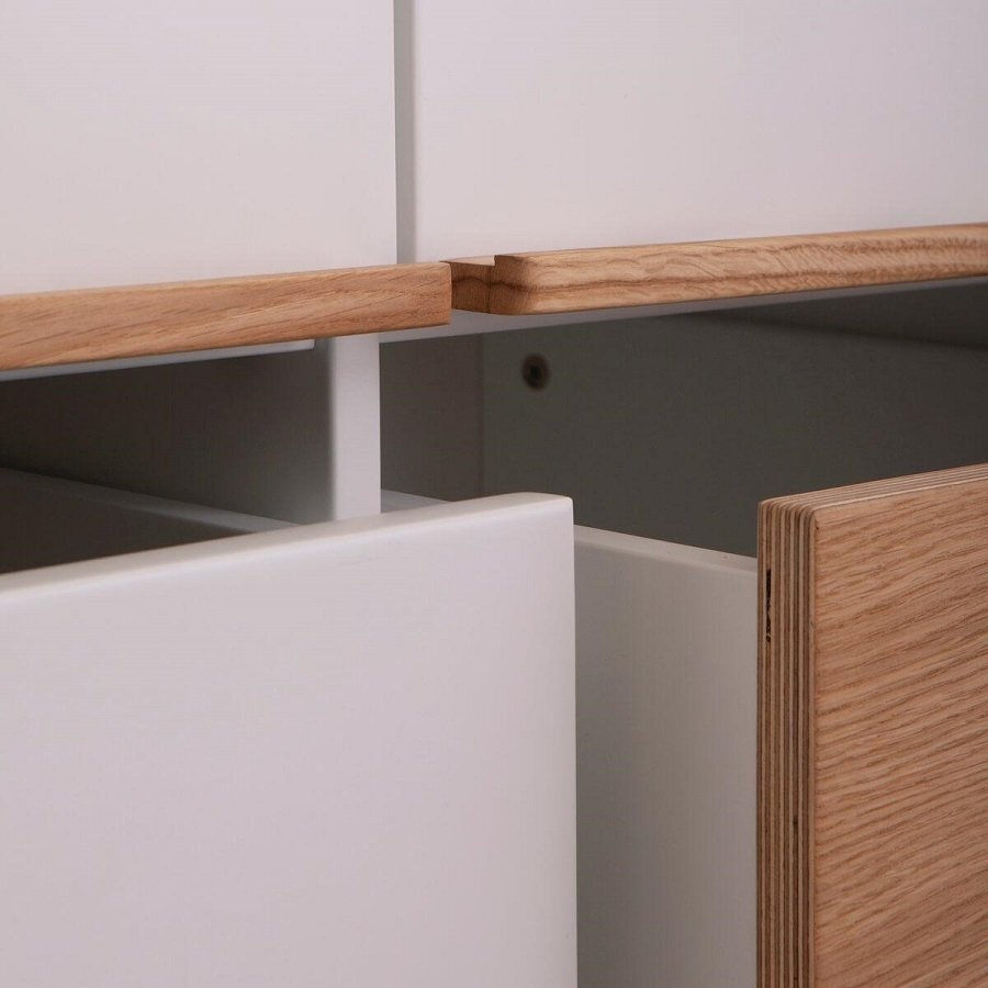 De Breuyn Kleiderschrank 2 Türen 2 Rollkästen Kasva