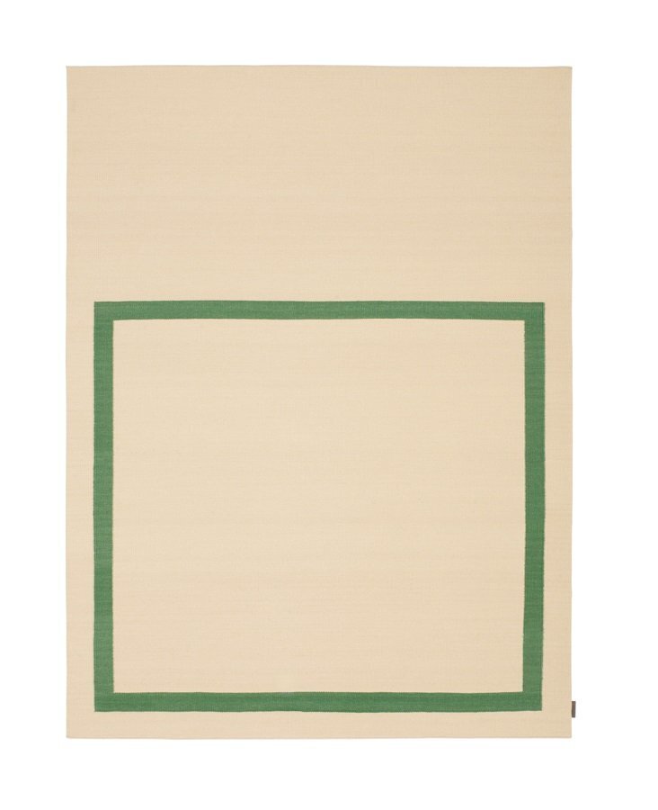 Kvadrat AB12 - Teppich (0014 - Beige/Green)