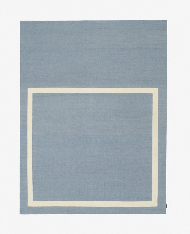 Kvadrat AB12 - Teppich (0021 - Blue/Beige)