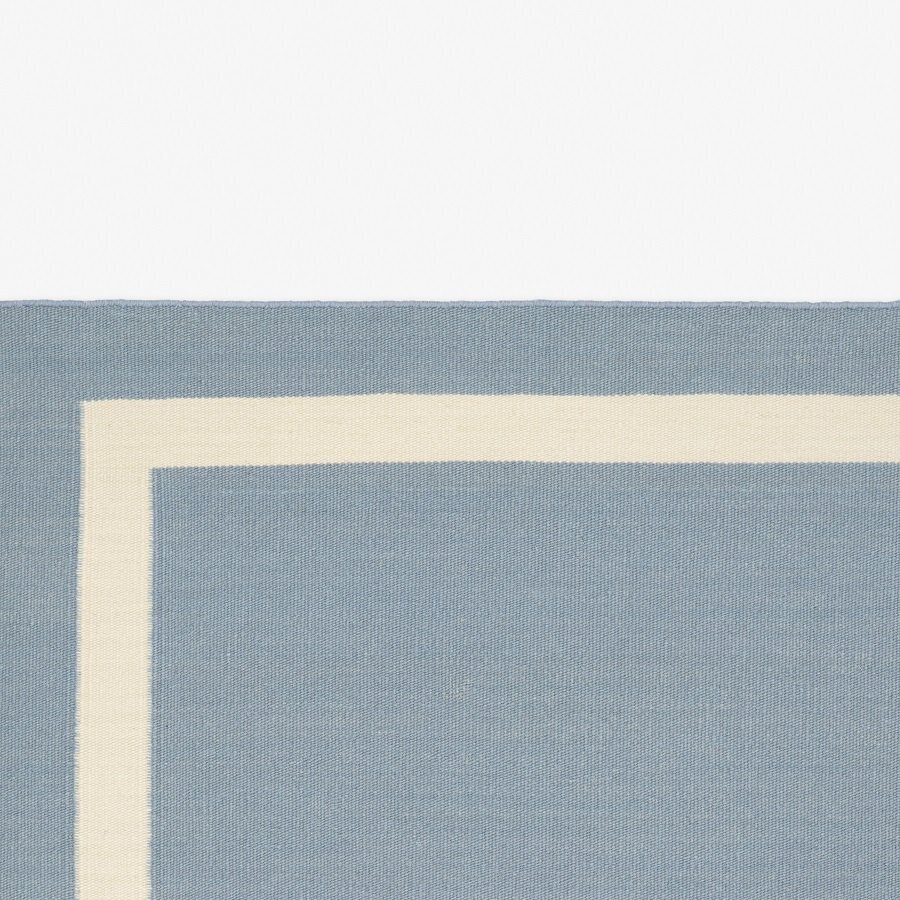 Kvadrat AB12 - Teppich (0021 - Blue/Beige)