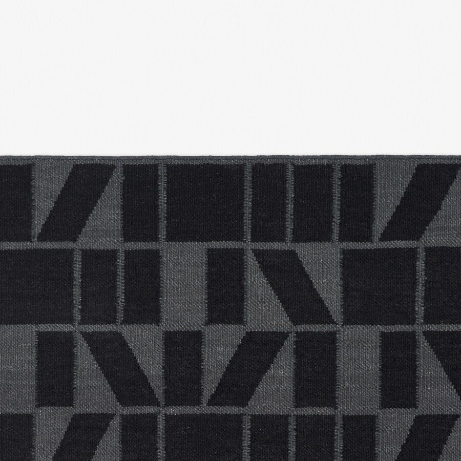 Kvadrat AB15 - Teppich (0023 - Black/Dark Grey)