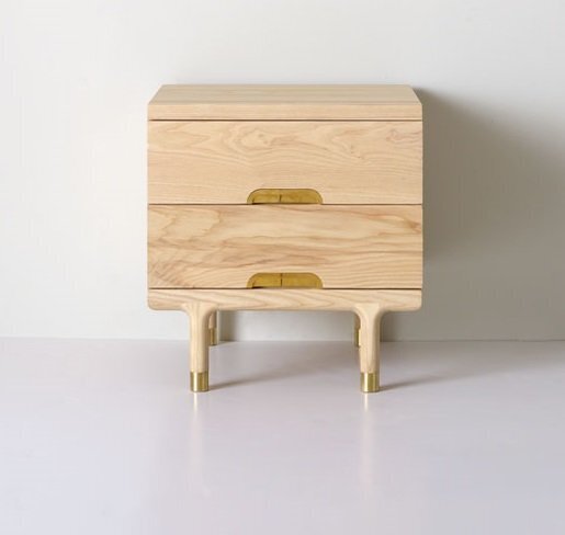 Kalon Simple Side Table Ash