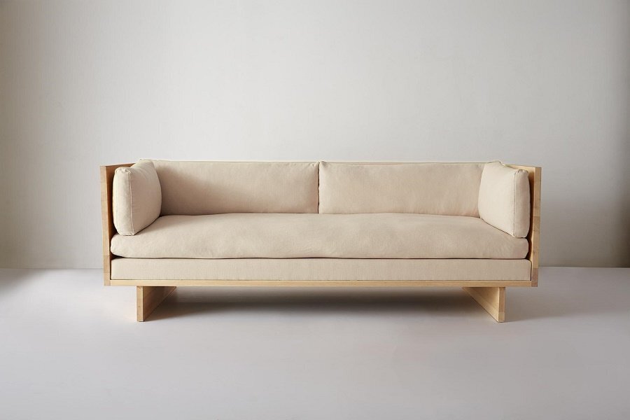 Kalon Rugosa Sofa - Oatmeal