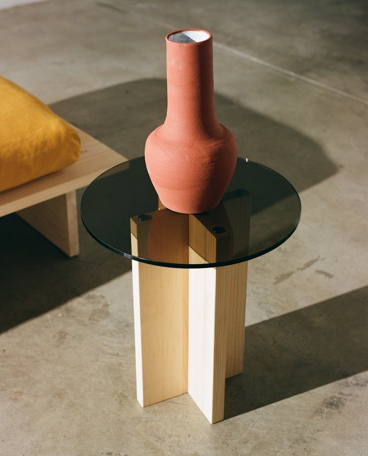 Kalon Rugosa Side Table