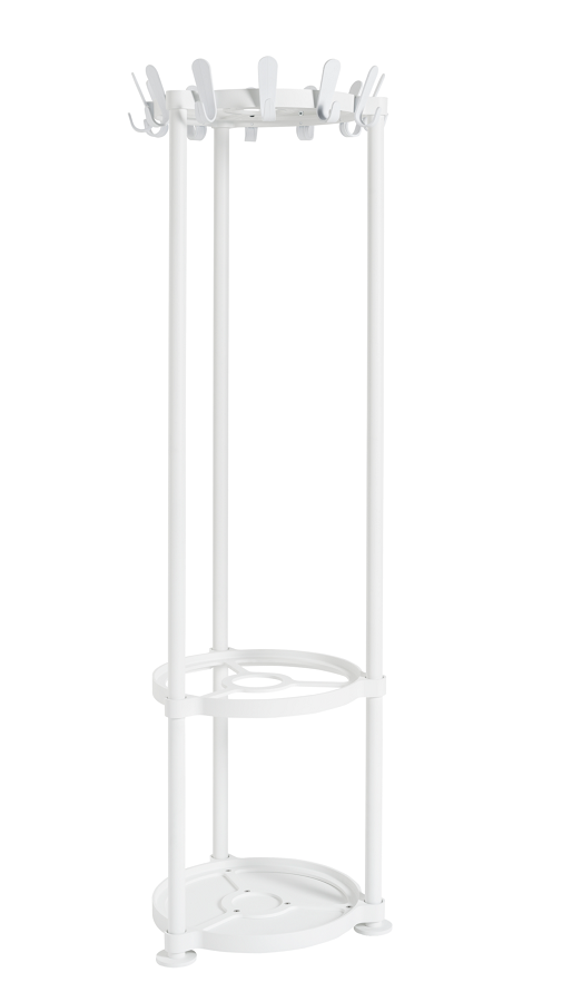 Van Esch Krok Round Garderoben - Weiss