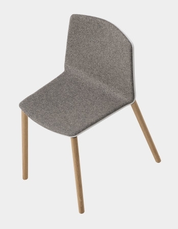 Kristalia Rama Stühl mit Beinen Holz