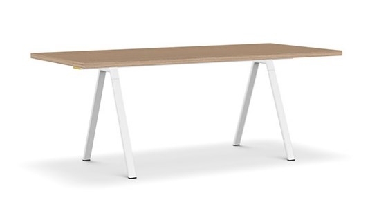 Kristalia Neat - Holz Tisch - Eiche - Weiss