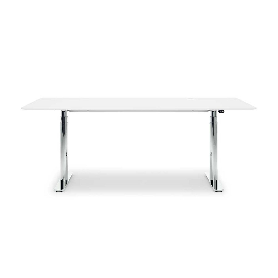 Montana HiLow 2 Schreibtisch - Gestell Chrome