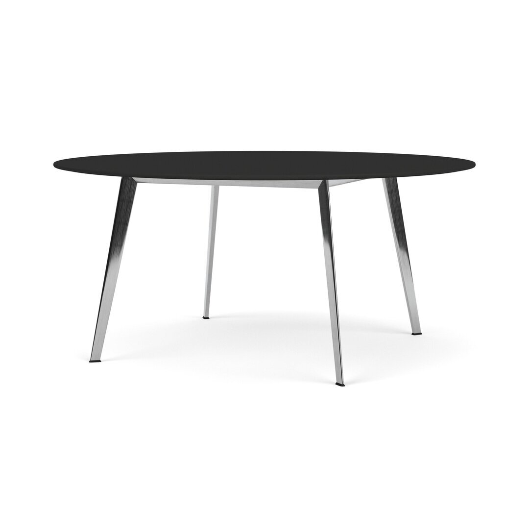 Montana JW Table - Ø 160 cm - Black Linoleum 