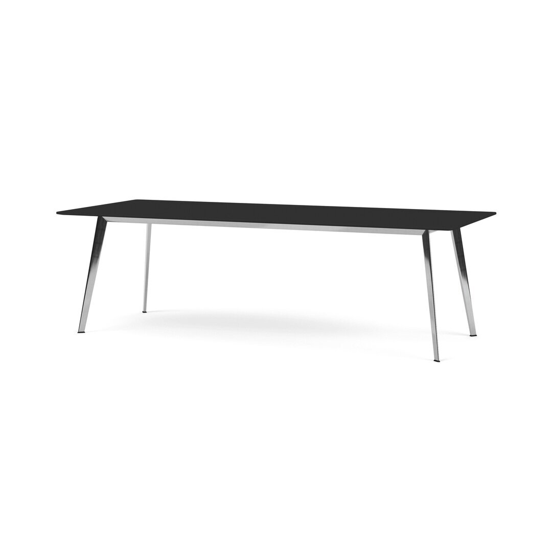 Montana JW Table - 240 x 100 cm - Black Linoleum 