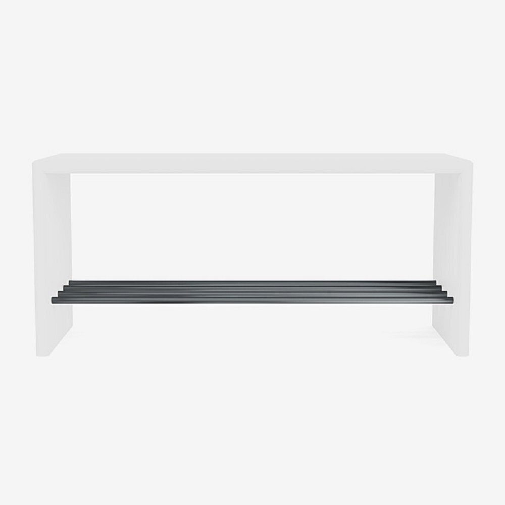 Montana Schuh Bank-New White-B 100 cm