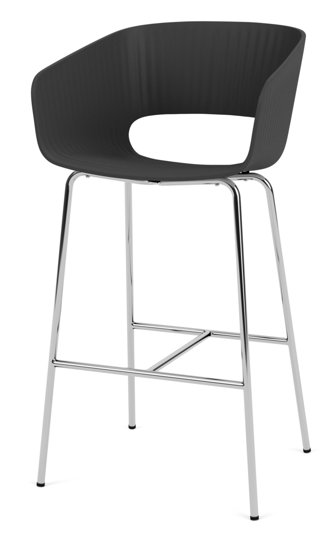 Montana-Marèe 403 Barhocker Chrom - black