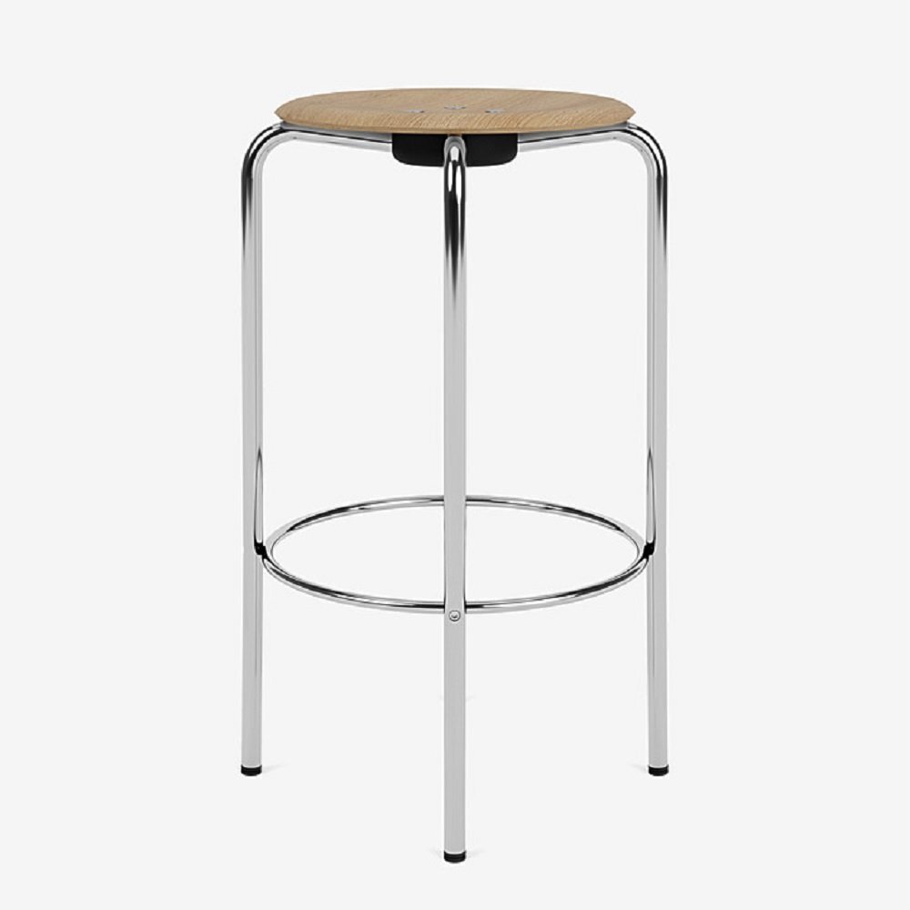 Montana-Kevi 2053-Counter-Hocker Chrom - Oak