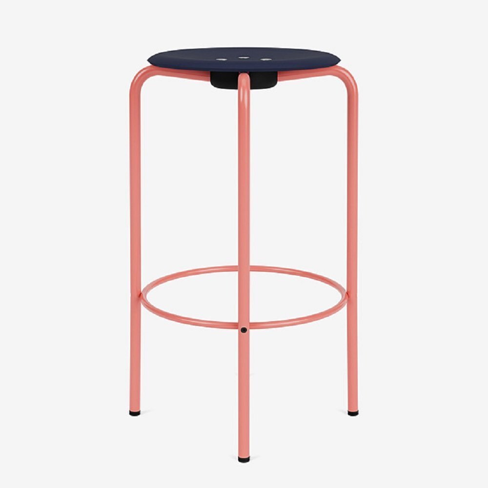 Montana-Kevi 2053-Counter-Hocker - pulverbeschichtet - rhubarb