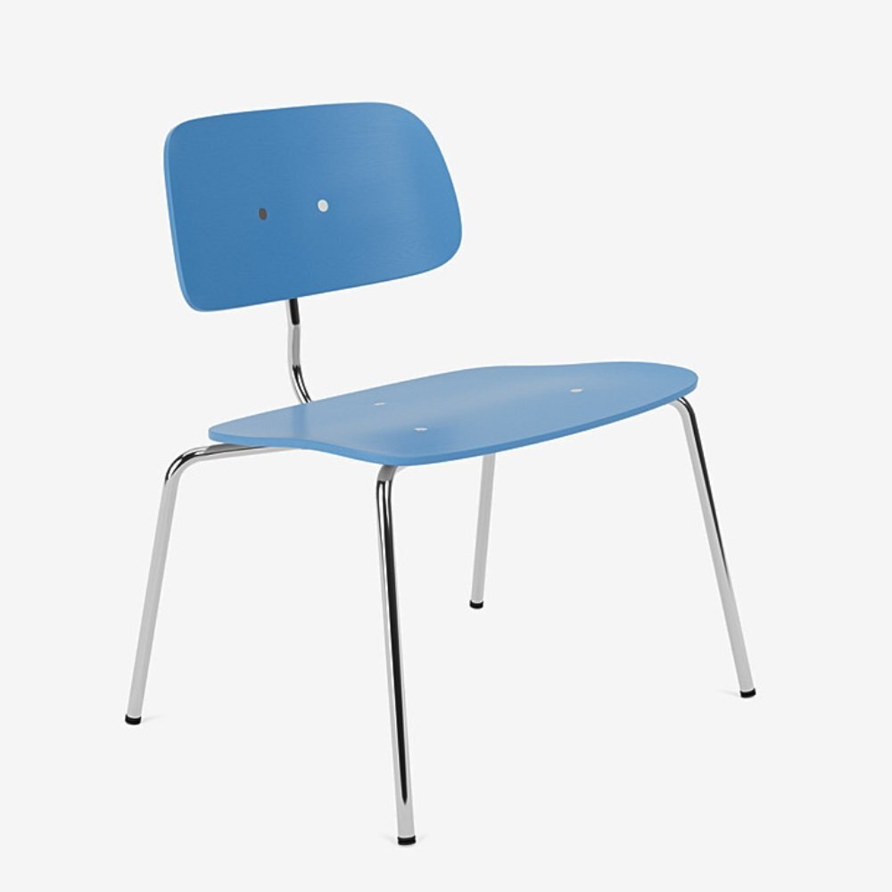 KEVI E2063 Lounge - Chrome 44C - Lasur Azure 154
