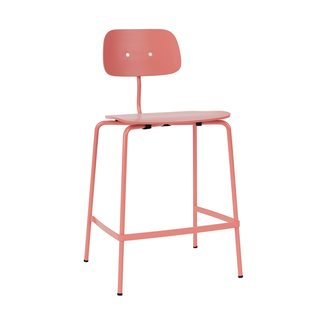 KEVI E2061 Counter - Pulverbeschichtet Rhubarb 151 - Lasur Rhubarb 151