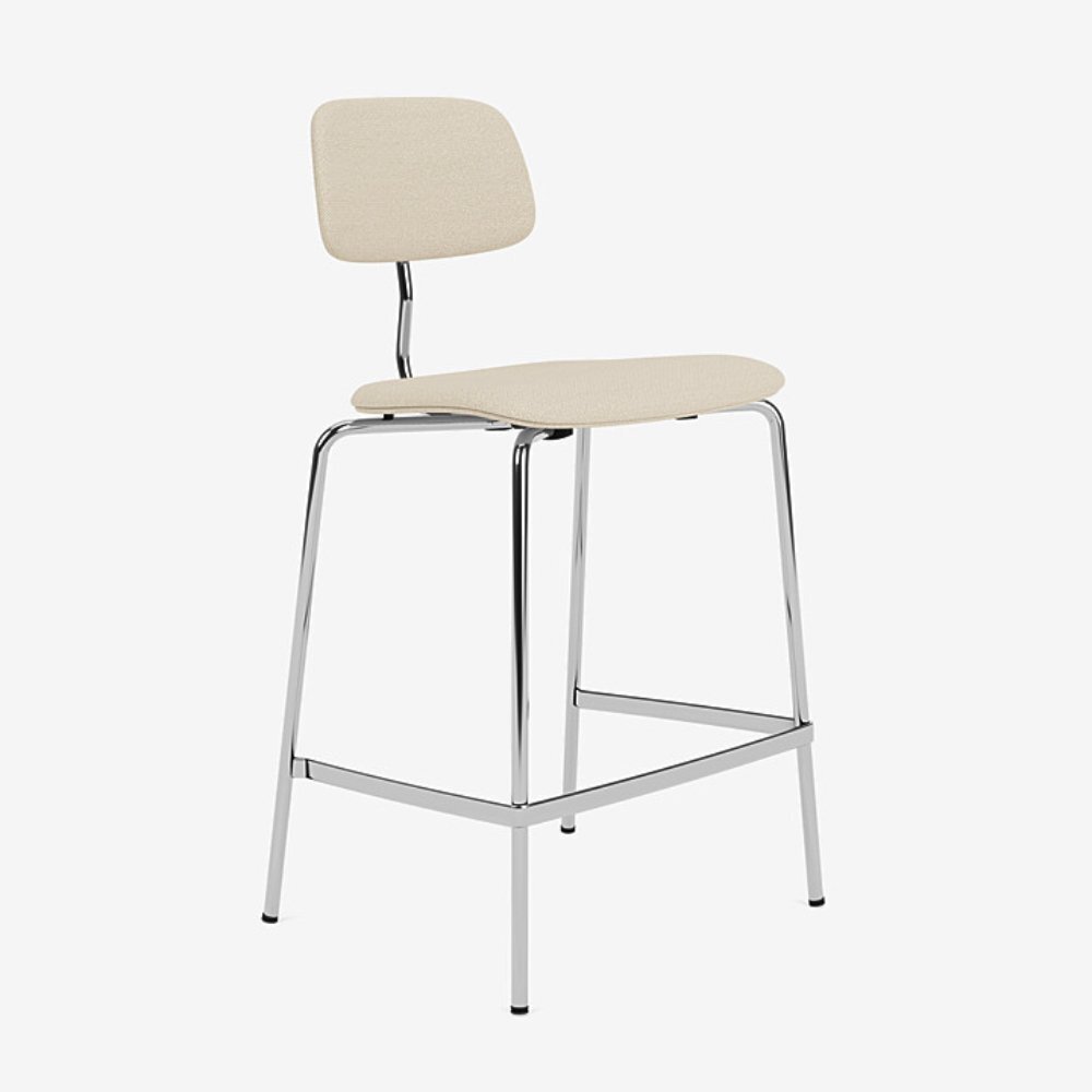 KEVI E2061 Counter - Vollgepolstert - Chrome 44C - Lasur Black 05 - Hallingdal 200