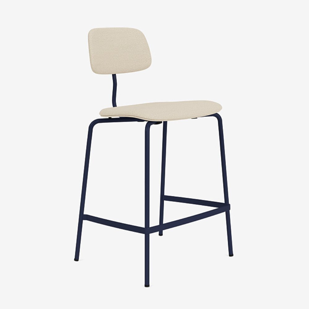 KEVI E2061 Counter - Vollgepolstert - Pulverbeschichtet - Black 05 - Lasur Black 05 - Hallingdal 200