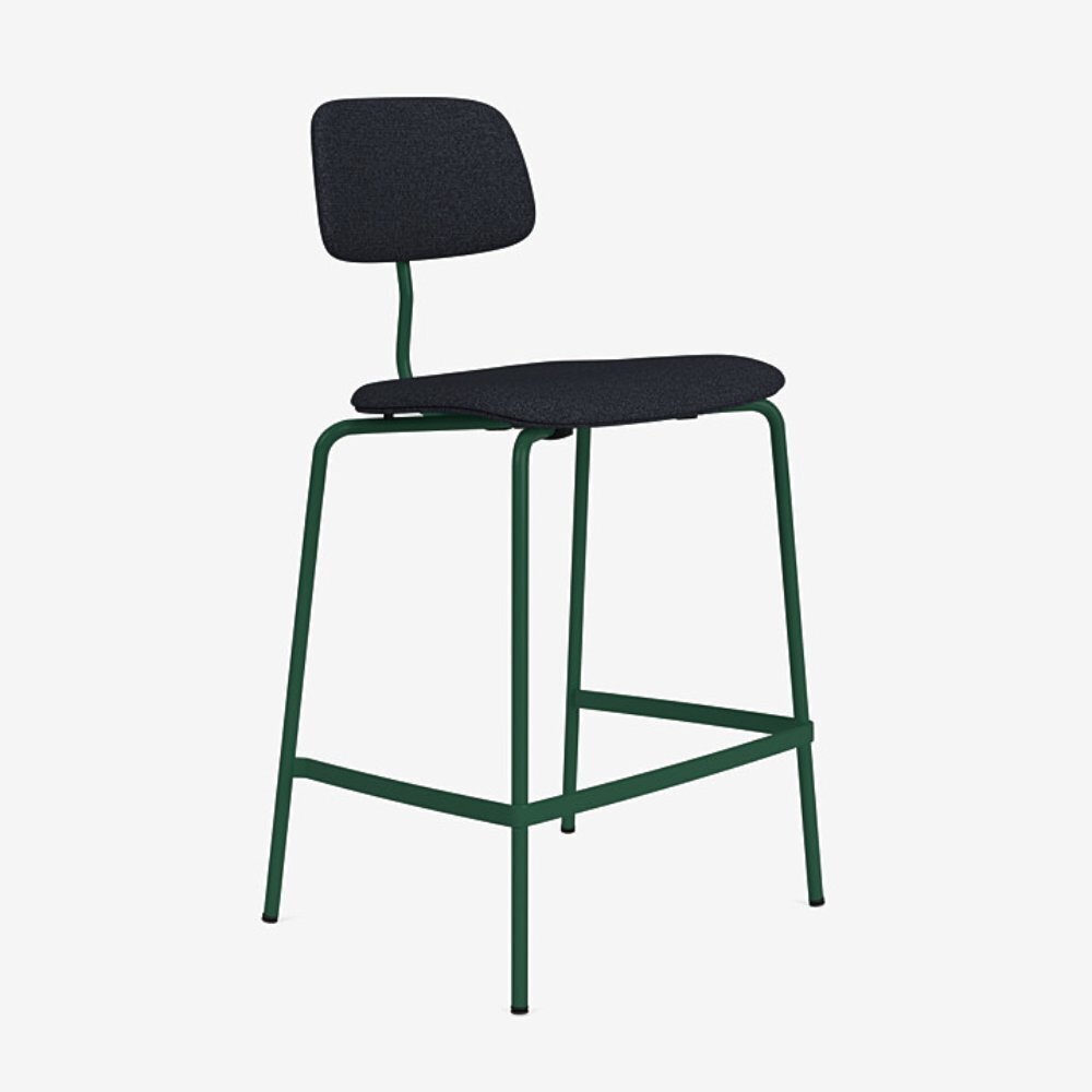 KEVI E2061 Counter - Vollgepolstert - Pulverbeschichtet - Pine 136 - Lasur Black 05 - Hallingdal 180