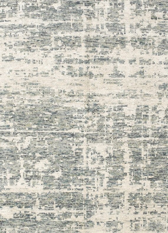 Kuatro Blossom Ivory Blue Rug