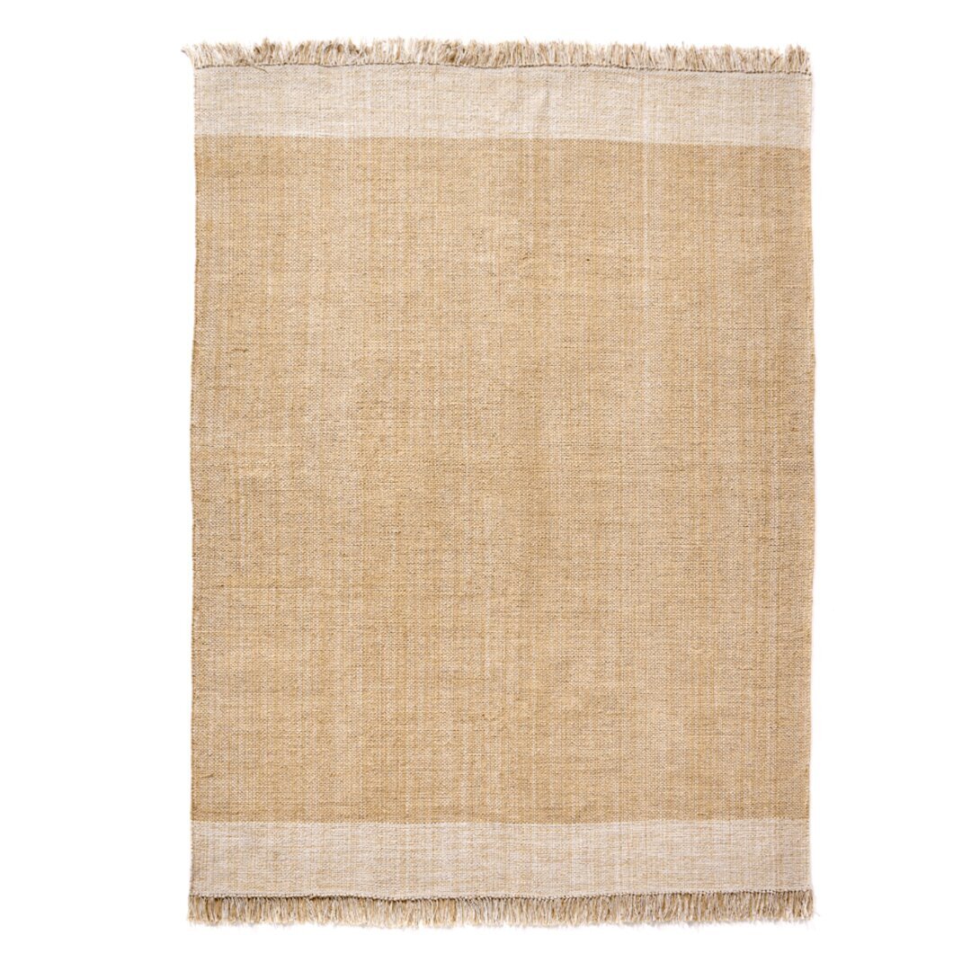 KUATRO Kilim Basic - Teppich - Sand