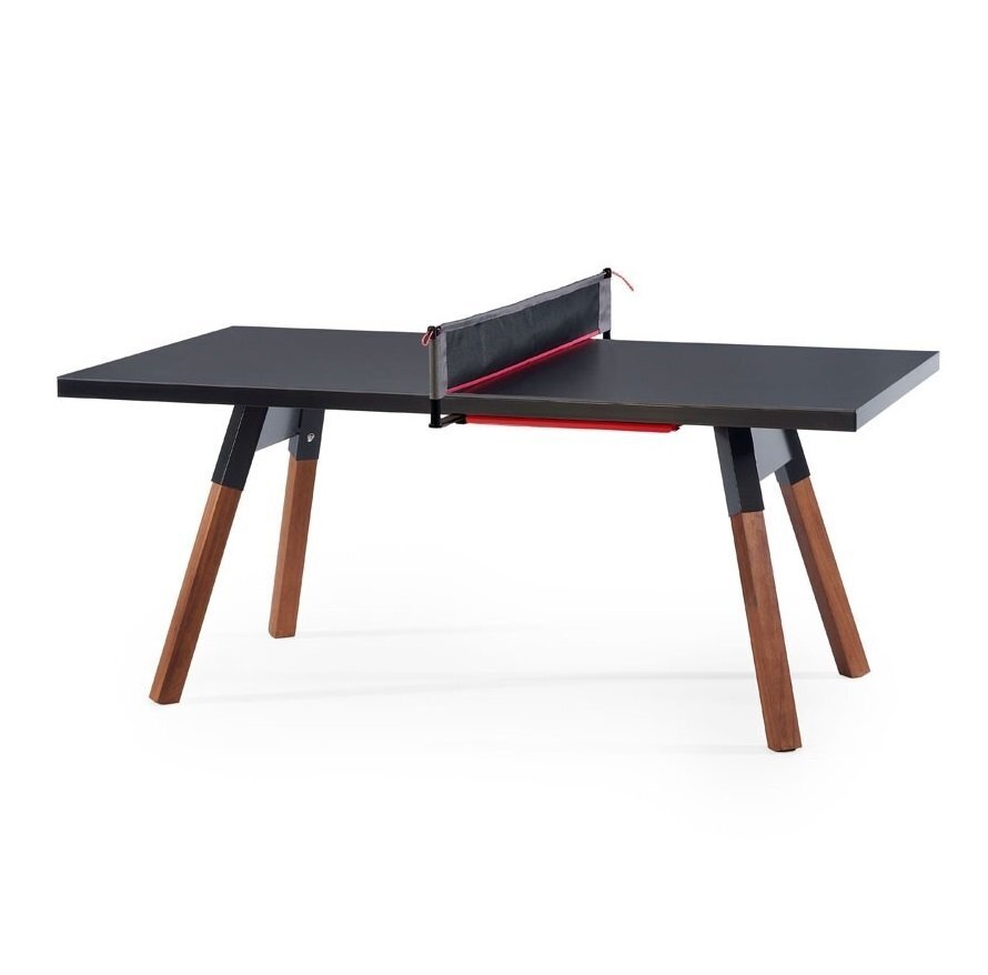 RS Barcelona You and Me 180 Ping-Pong Table - Black