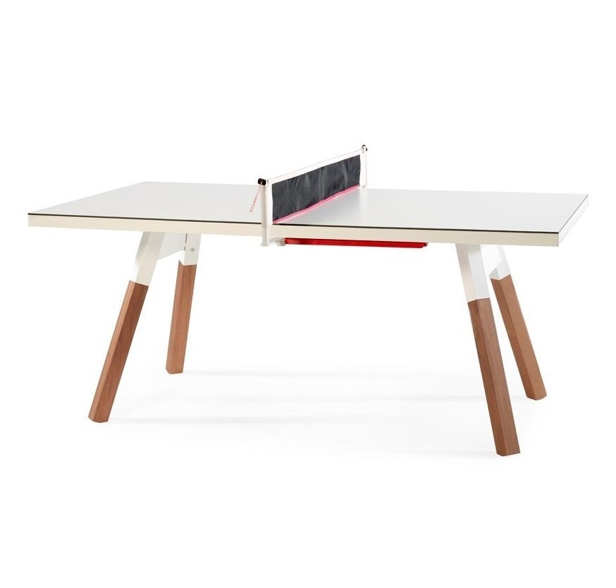 RS Barcelona You and Me 180 Ping-Pong Table - White