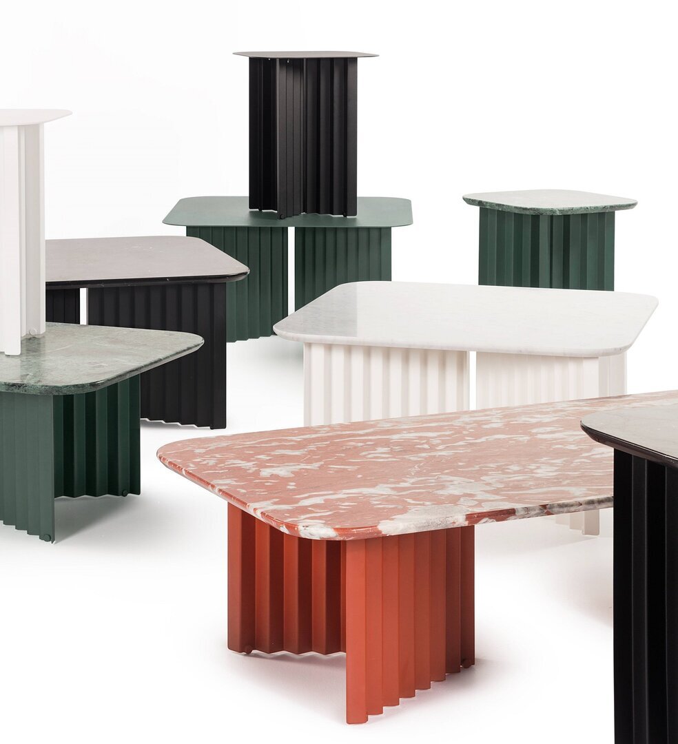 RS Barcelona Plec Rectangular Occasional Table Large - Couchtisch 115x30x60 cm