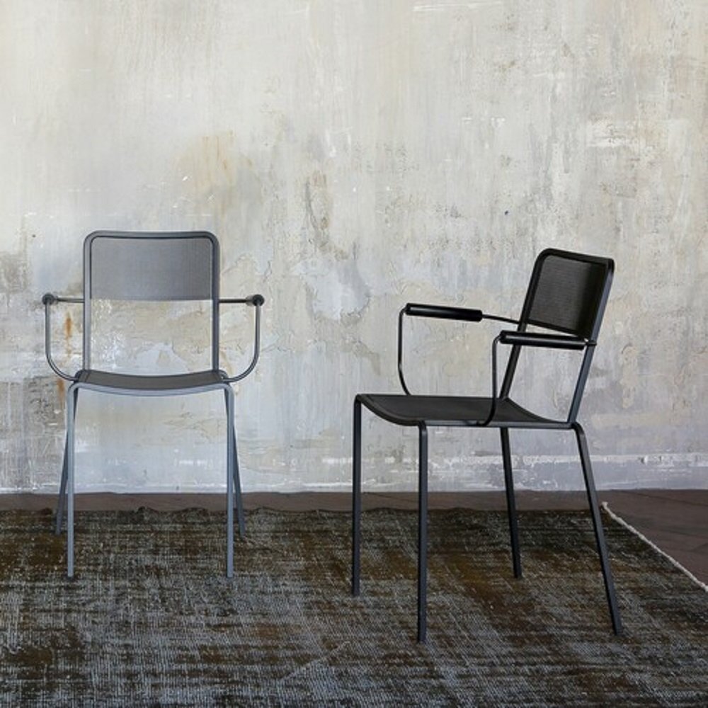 Zeus Ginger Armchair - Kupfer Schwarz & Glimmergrau