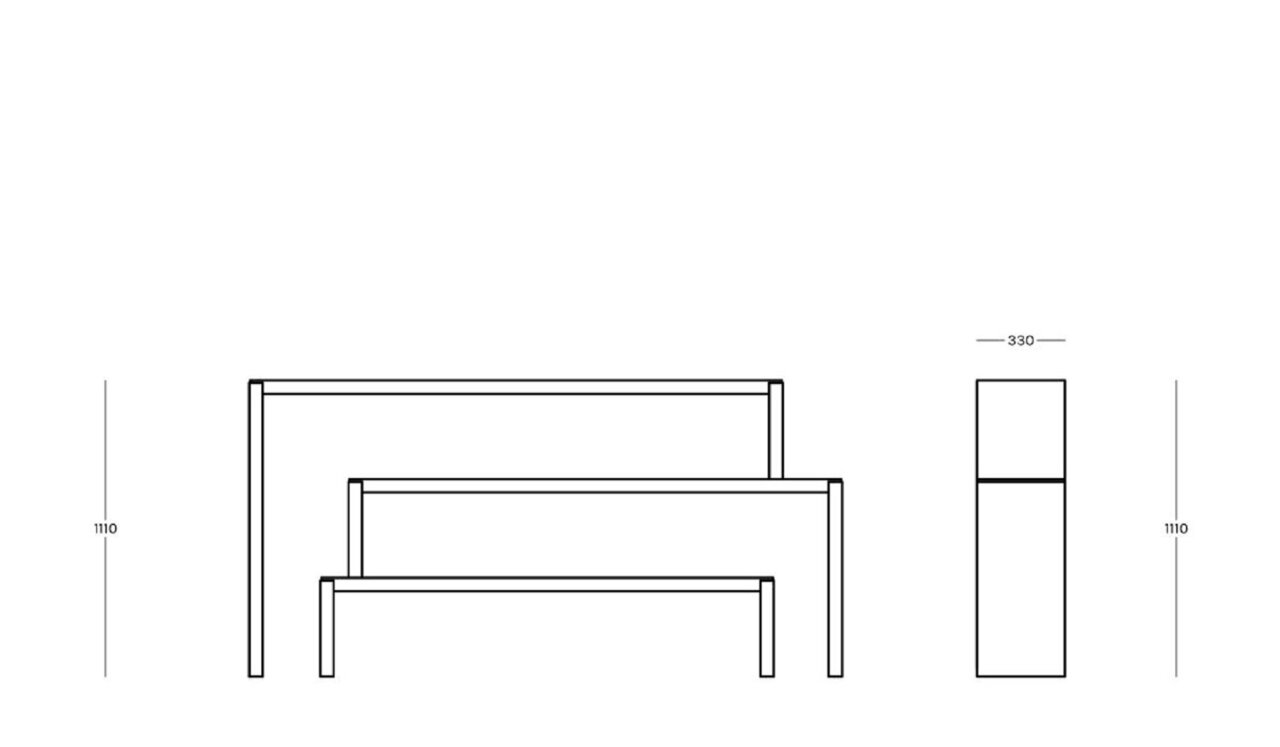 Zeus Big Irony - Babilonia - Set aus 3 modularen Konsolen