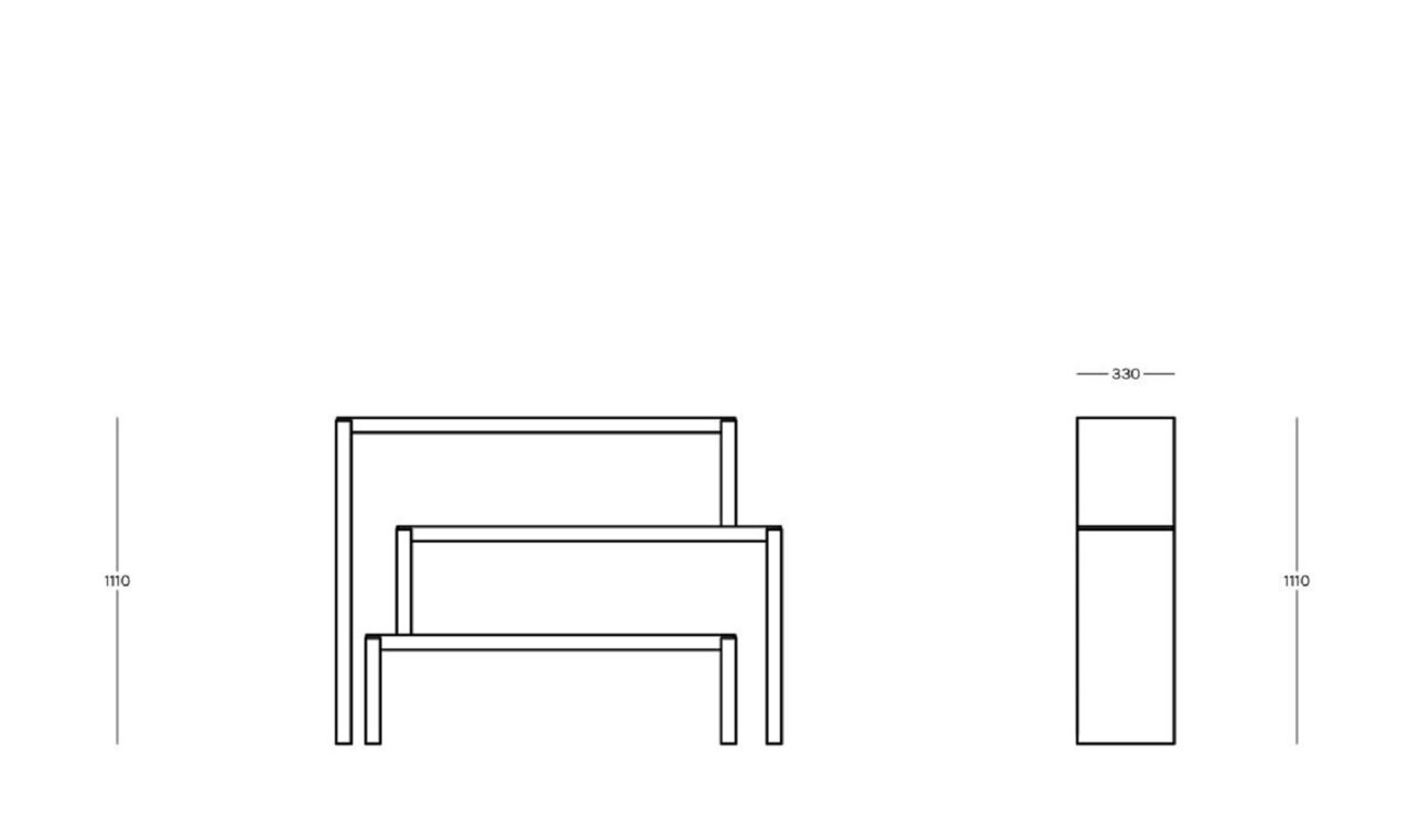 Zeus Big Irony - Babilonia - Set aus 3 modularen Konsolen