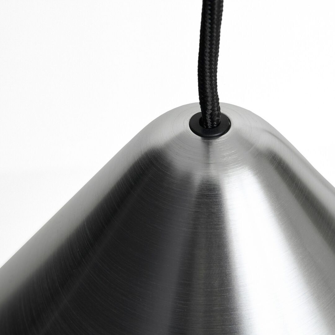 HAY Pendelleuchte Compass von Hay Brushed aluminium