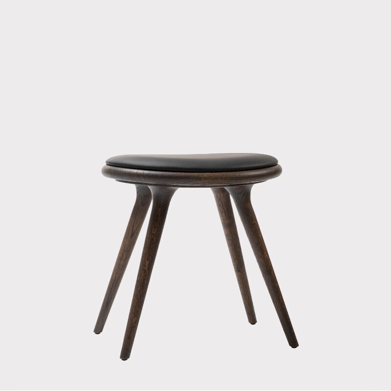 Mater Low Stool 47 cm - Sirka grey stained oak
