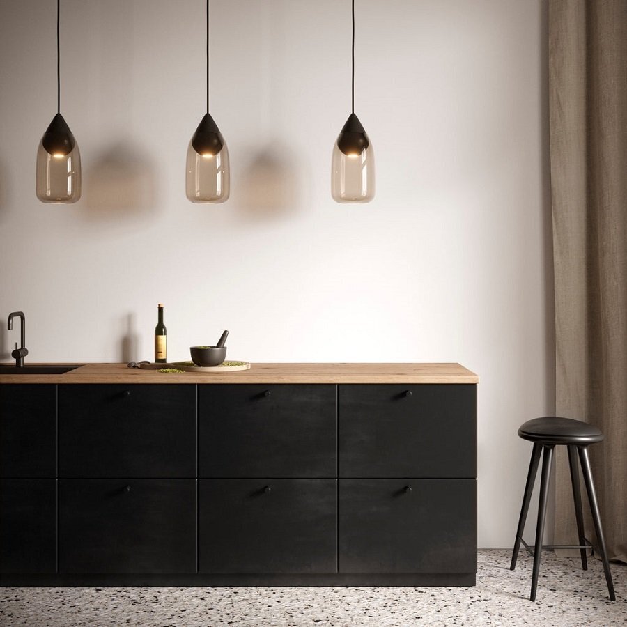 MATER LIUKU PENDANT BLACK DROP