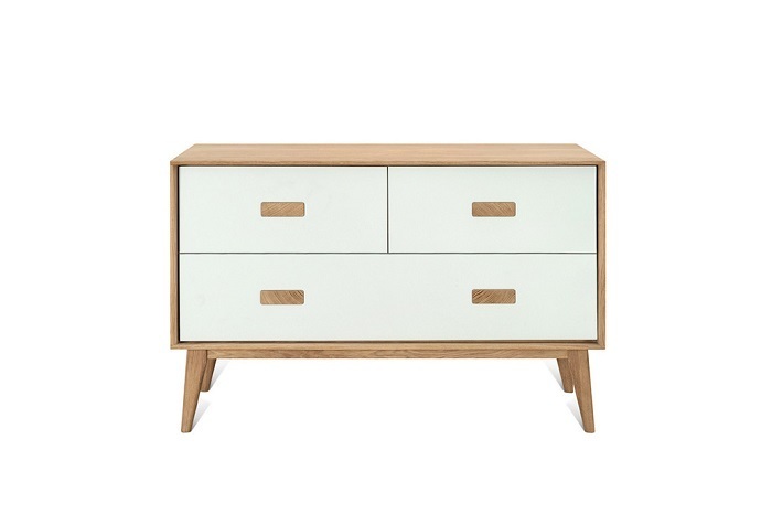 Whiteoak Sideboard 2/1 Eilert