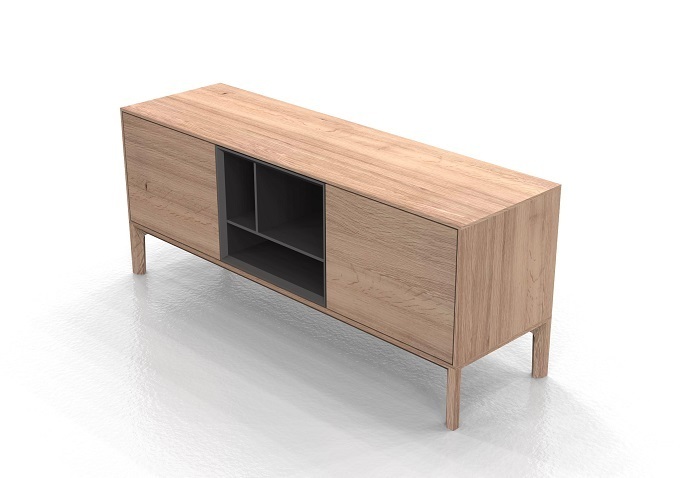 Woak Lowboard Raba - Oak