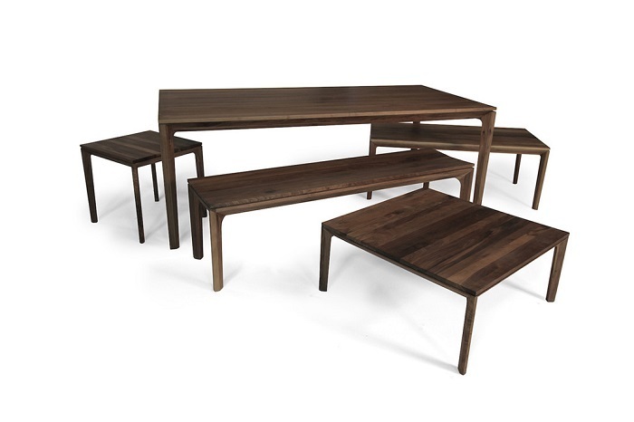 Woak Side Table Raba - walnut