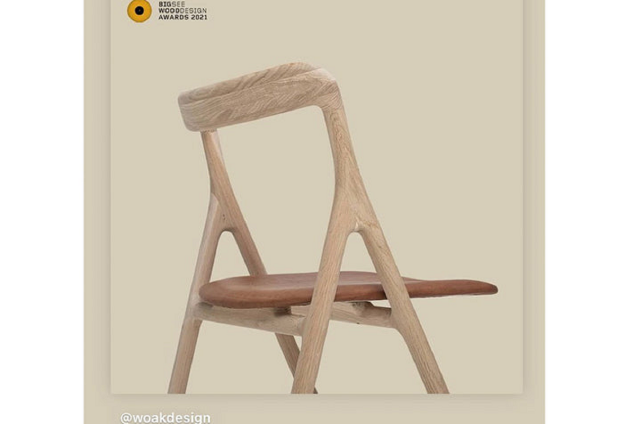 Woak Marshall Chair 2er Set - Preis pro Stuhl - Oak