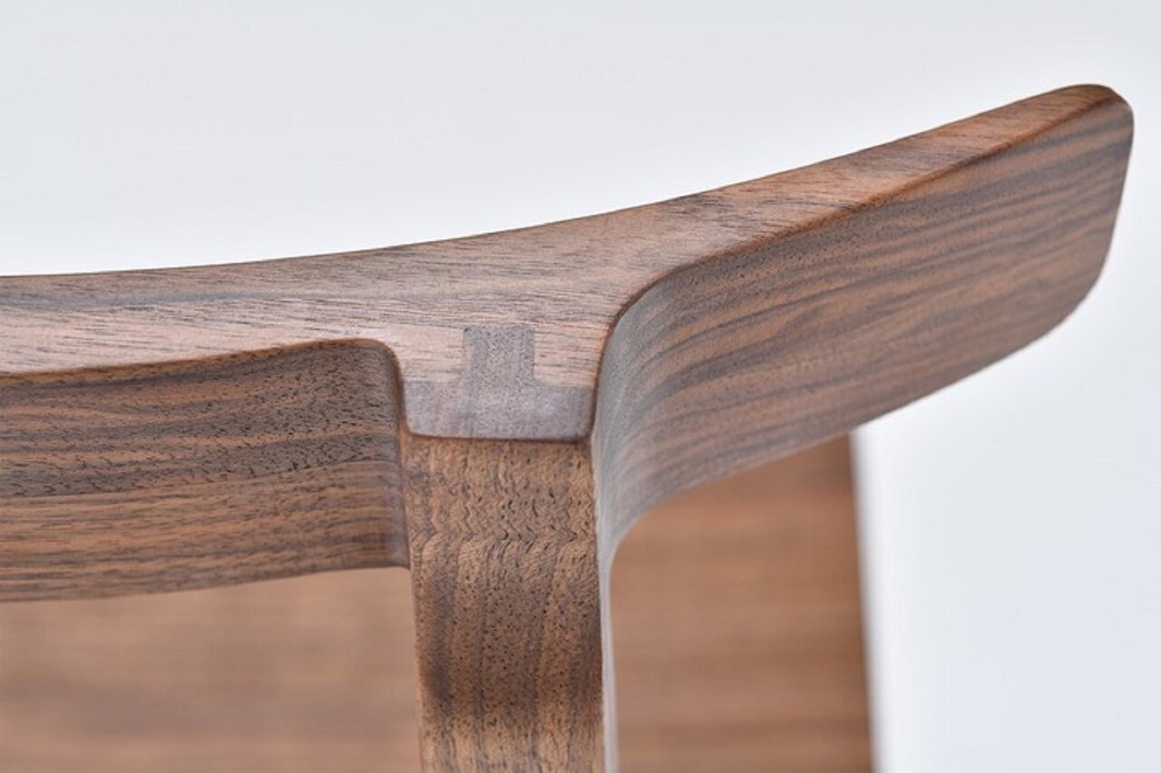 Woak Nervosa Chair-Stuhl - Walnut