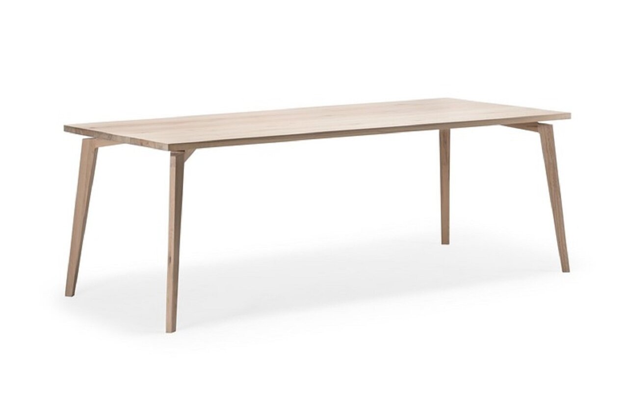 Solid by WhiteOak Lotte Dining Table-Esstisch - Knotty Oak