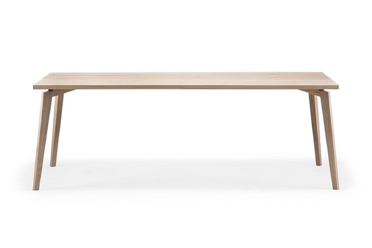 Solid by WhiteOak Lotte Dining Table-Esstisch - Knotty Oak