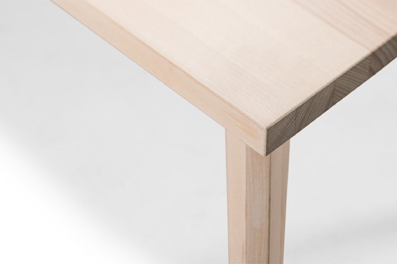 Solid by WhiteOak Lotte Dining Table-Esstisch - Knotty Oak