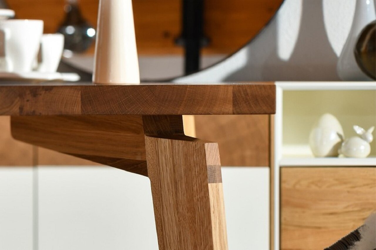 Solid by WhiteOak Lotte Dining Table-Esstisch