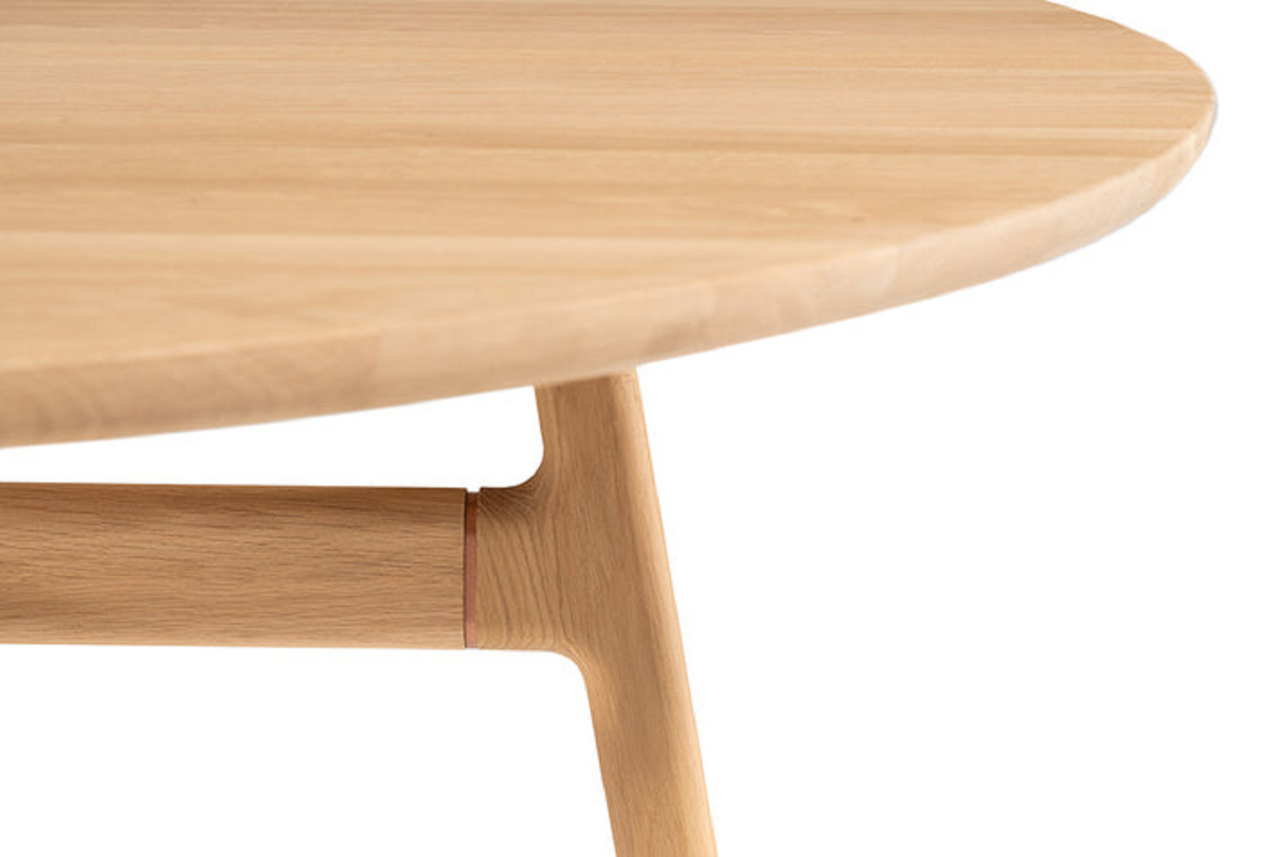 Woak Marshall Dining Table-Runder Esstisch - Oak