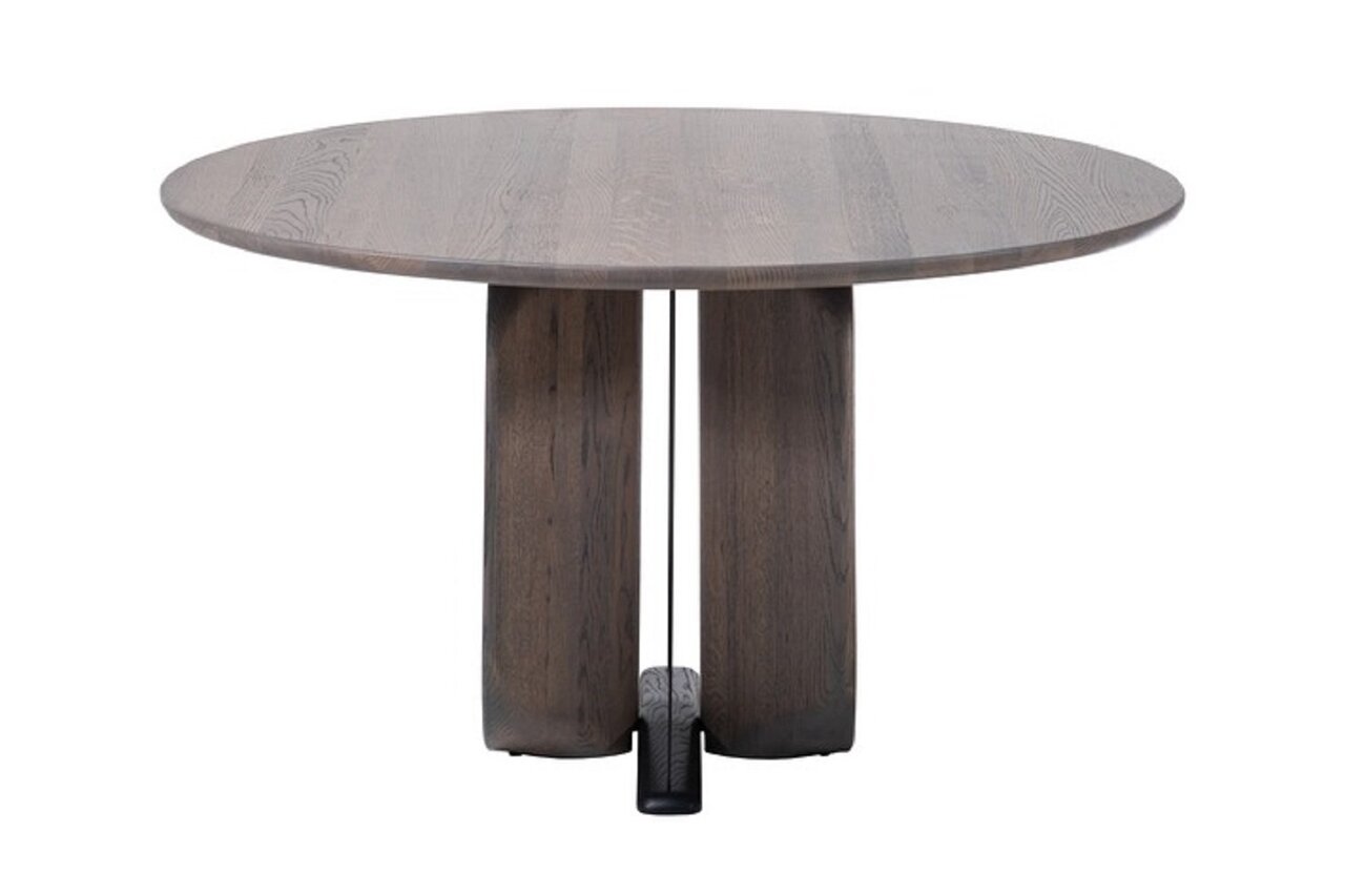 Woak Wherry round Dining Table-Runder Esstisch - Walnut